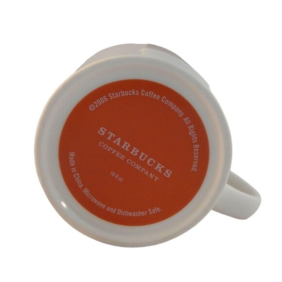 Starbucks House Blend 2006 Coffee Mug Cup 16 Oz Latin America - Picture 6 of 6